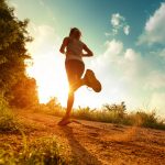 runner at daylight